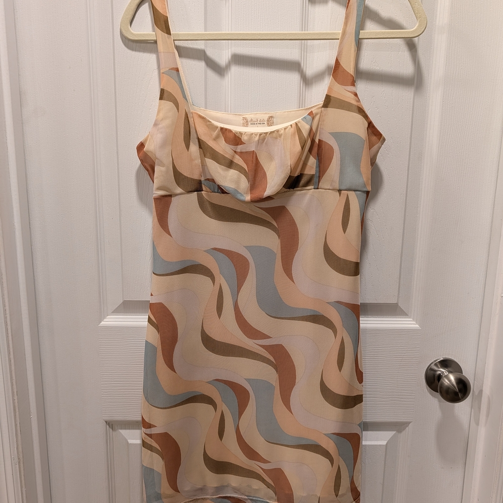 Altar'd State Multicolor Sleeveless Dress